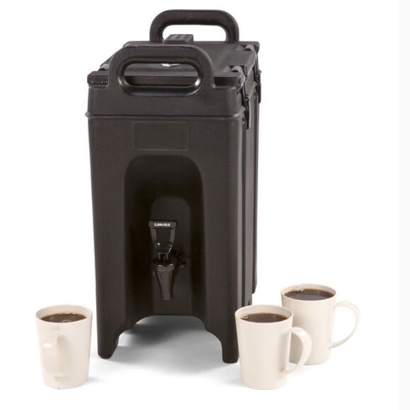 Carlisle LD250N03 - Cateraide™ LD Insulated Beverage Server 2.5 Gallon - Black - Picture 2 of 16